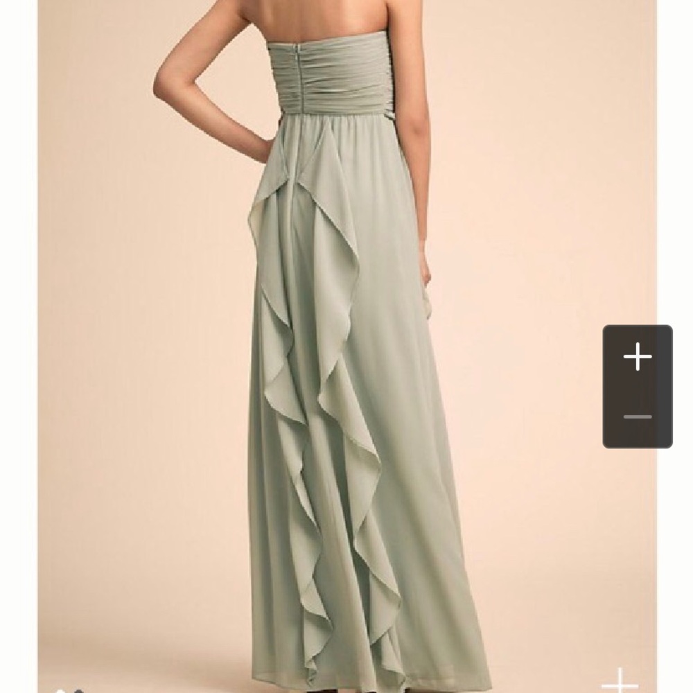 BHLDN sage bridesmaid dress - Picture 2 of 4